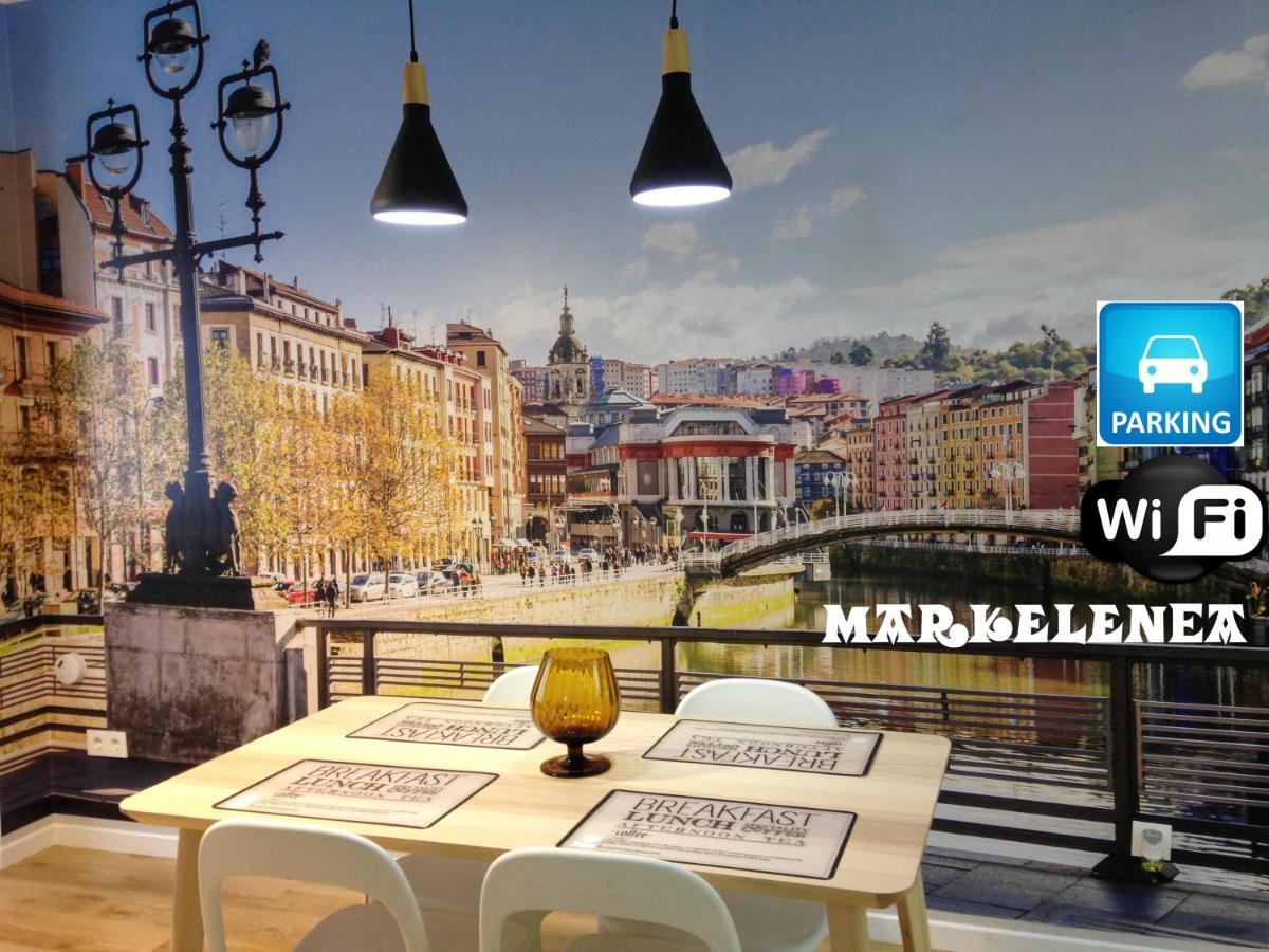 Markelenea - Bilbao - Casco Viejo - Parking - Wifi Gratis Kültér fotó